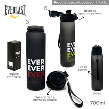 Venta por Mayor y Catalogo Botella 700ml Everlast