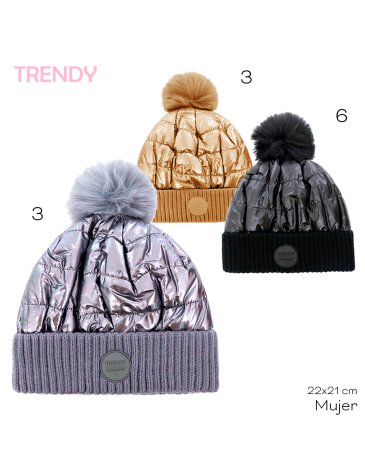 Venta por Mayor y Catalogo Gorro Adulto Trendy
