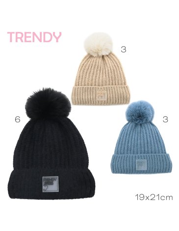 Venta por Mayor y Catalogo Gorro Adulto Trendy
