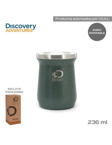 Mate De Acero Inoxidable Discovery