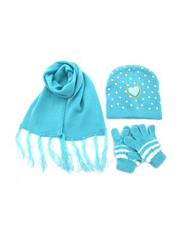 Set Invierno: Gorro + Bufanda + Guantes - Trendy