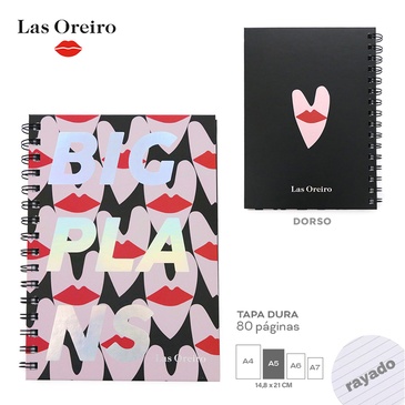 Cuaderno - Las Oreiro