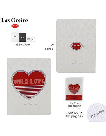 Venta por Mayor y Catalogo Cuaderno Las Oreiro