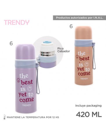 Termo 420ML Trendy