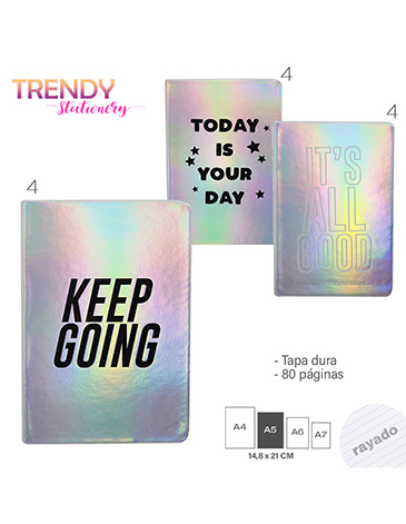 Venta por Mayor y Catalogo Cuaderno Stationary Trendy