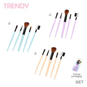 Set de Pinceles Trendy