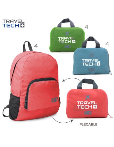 Venta por Mayor y Catalogo Mochila Plegable Travel Tech