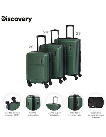 Venta por Mayor y Catalogo Set de Valijas 28 