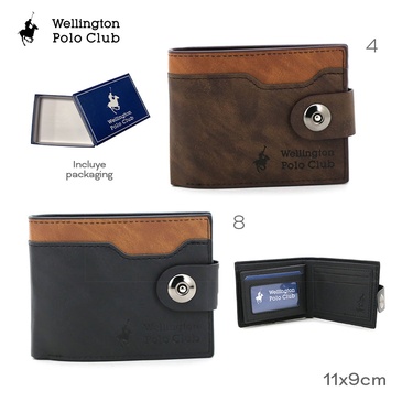 Venta por Mayor y Catalogo Billetera  Wellington Polo Club