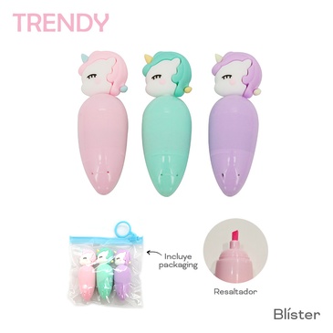 Venta por Mayor y Catalogo Resaltador Trendy