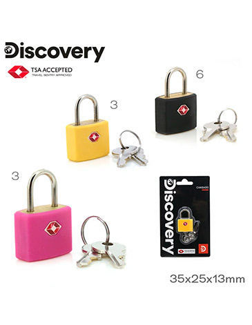 Candado TSA Discovery