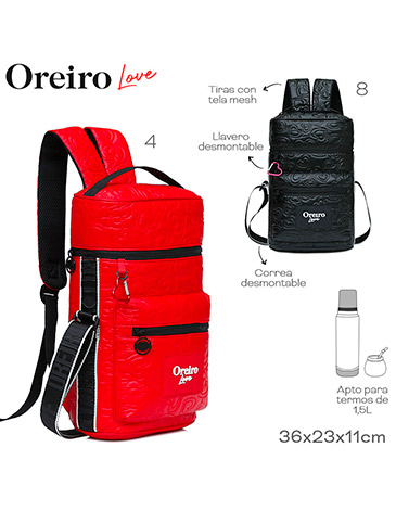 Venta por Mayor y Catalogo Bolso / Mochila Matera  Las Oreiro