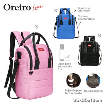 Venta por Mayor y Catalogo Bolso / Mochila Matera  Las Oreiro
