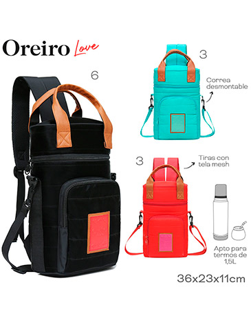 Venta por Mayor y Catalogo Bolso / Mochila Matera  Las Oreiro