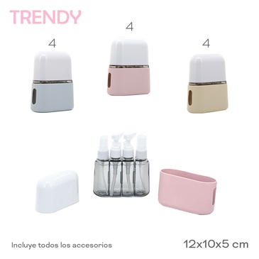 Porta Liq / Crema De Viaje  Trendy