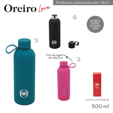 Venta por Mayor y Catalogo Botella Termica 500ML Las Oreiro