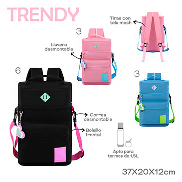 Bolso / Mochila Matera - Trendy