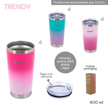 Vaso Termico 600ml Trendy
