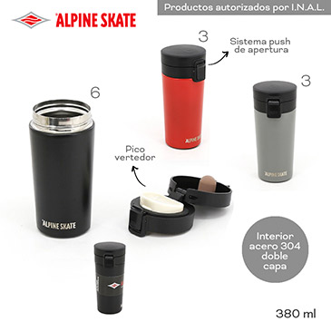 Venta por Mayor y Catalogo Vaso Termico 380ml Alpine Skate