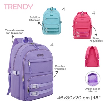 Venta por Mayor y Catalogo Mochila 18 
