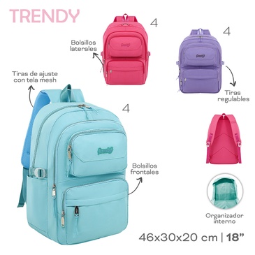Venta por Mayor y Catalogo Mochila 18 