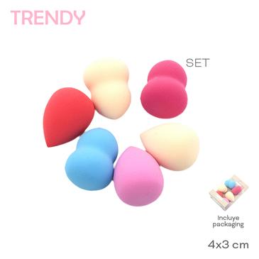 Esponja Maquillaje  Trendy