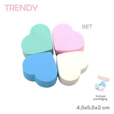 Esponja Maquillaje Trendy
