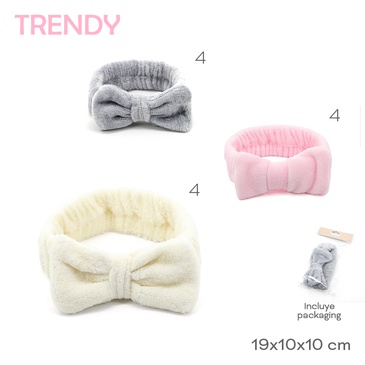 Venta por Mayor y Catalogo Vincha Make Up  Trendy