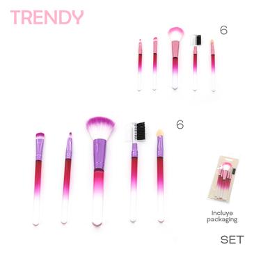 Set De Brochas  Trendy