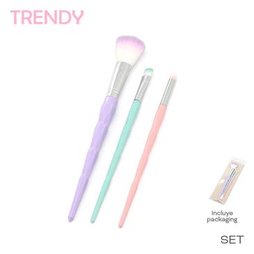 Venta por Mayor y Catalogo Set De Brochas Trendy