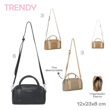 Venta por Mayor y Catalogo Bandolera/ Mini Cartera  Trendy