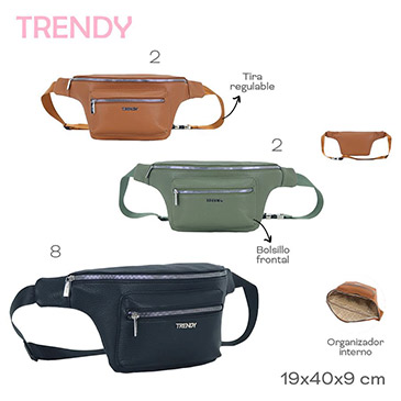 Venta por Mayor y Catalogo Riñonera Trendy