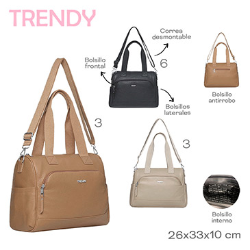 Venta por Mayor y Catalogo Cartera Trendy