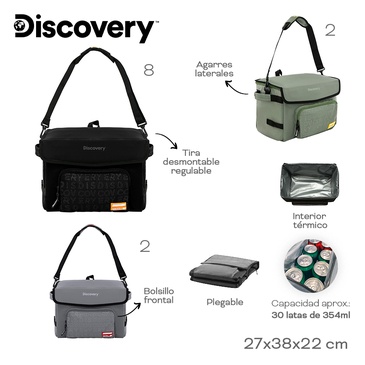Venta por Mayor y Catalogo Cooler Bag  Discovery