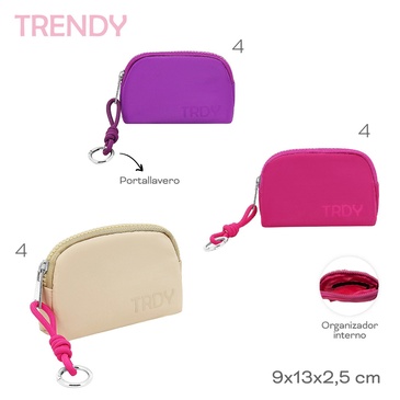 Venta por Mayor y Catalogo Monedero Tarjetero Trendy