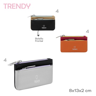 Venta por Mayor y Catalogo Monedero Tarjetero Trendy