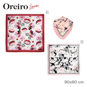 Venta por Mayor y Catalogo Pañuelo De Seda Las Oreiro