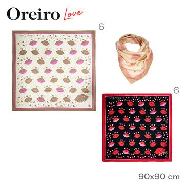 Venta por Mayor y Catalogo Pañuelo De Seda Las Oreiro