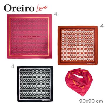 Venta por Mayor y Catalogo Pañuelo De Seda Las Oreiro