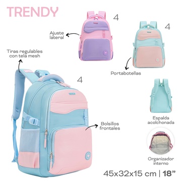 Venta por Mayor y Catalogo Mochila 18 
