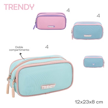 Venta por Mayor y Catalogo Cartuchera  Trendy