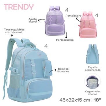 Venta por Mayor y Catalogo Mochila 18 