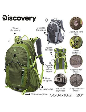 Venta por Mayor y Catalogo Mochila Camping 20