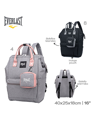 Mochila Boca de Pez Tela 16 