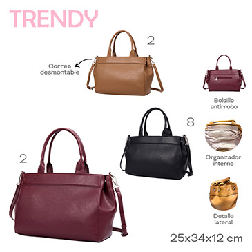 Venta por Mayor y Catalogo Cartera  Trendy