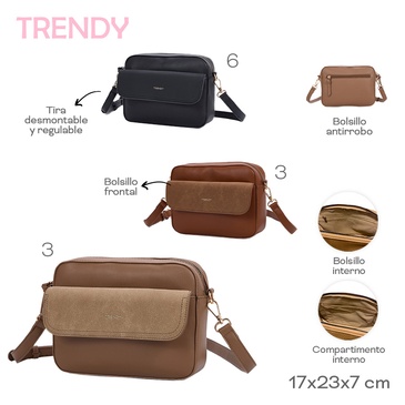 Venta por Mayor y Catalogo Bandolera Trendy