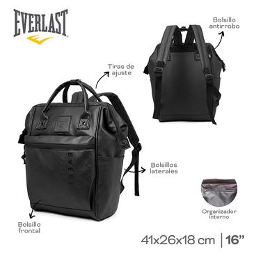 Mochila Boca De Pez Eco Cuero 16 