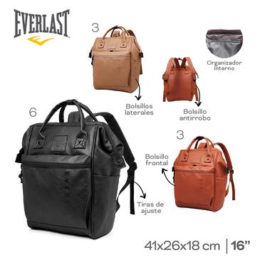 Mochila Boca De Pez Eco Cuero 16 