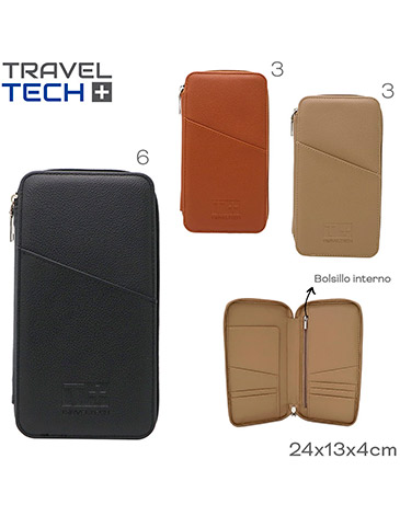 Portapasaporte Travel Tech