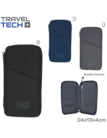Portapasaporte Travel Tech